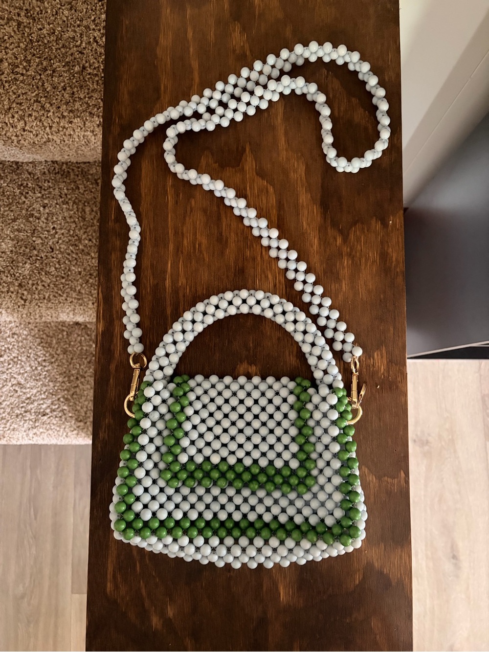 Kate Spade New York Beaded Top-Handle Crossbody Bag